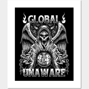 Grim Reaper Grab the World Posters and Art